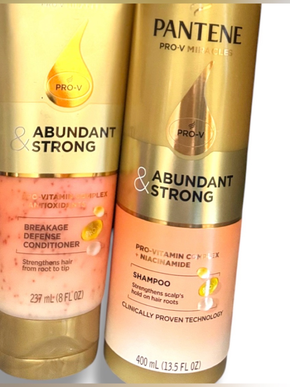 Pantene Abundant & Strong Pro-V Hair Regimen - Shampoo, Conditioner & Serum NEW - Picture 4 of 10